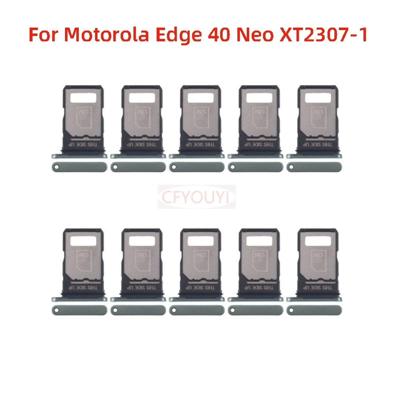 Motorola Edge 40 Neo SIM Card Tray Set (XT2307-1) 2 Motorola Edge 40 Neo SIM Card Tray Set (XT2307-1) - Image 2