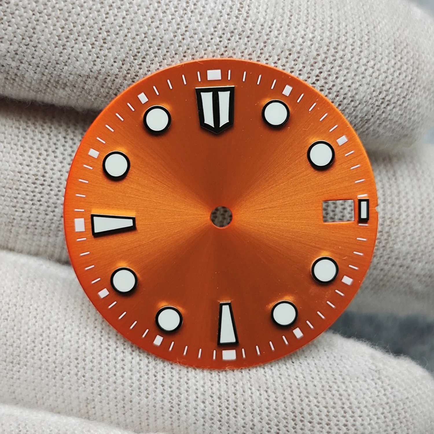 28.5mm Stainless Steel Watch Dial for NH35/NH36 4R/6R 7 28.5mm Stainless Steel Watch Dial for NH35/NH36 4R/6R - Image 7