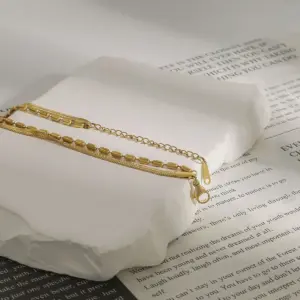 Stainless Steel Double-Layer Gold Necklace 9 S44b08c0631ac4c739ed8e3c59beb04cd6 1