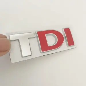VW TDI Badge Emblem for VW Models 12 S44b8ecc6c18b493b87a2666bf8e34fddf