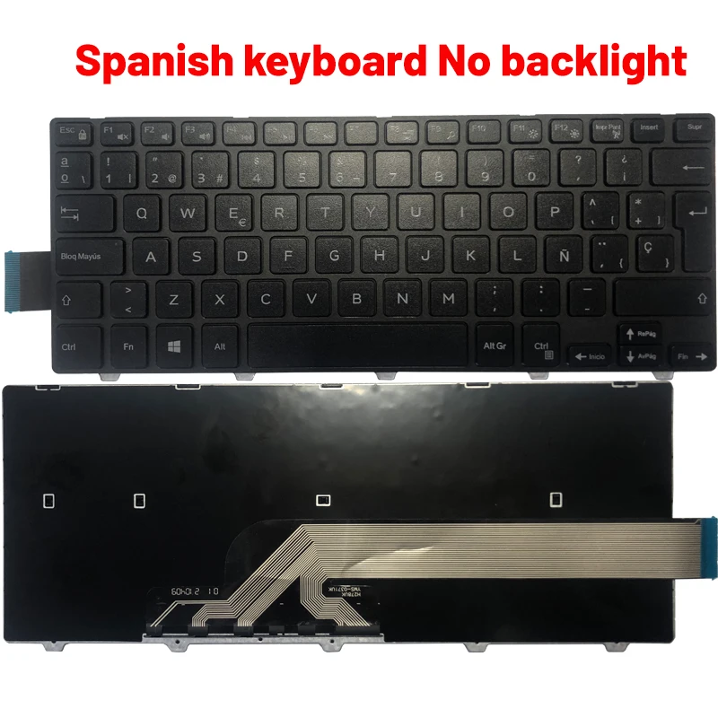 Dell Inspiron 14 3000 Series Replacement Keyboard 3 Dell Inspiron 14 3000 Series Replacement Keyboard - Image 3