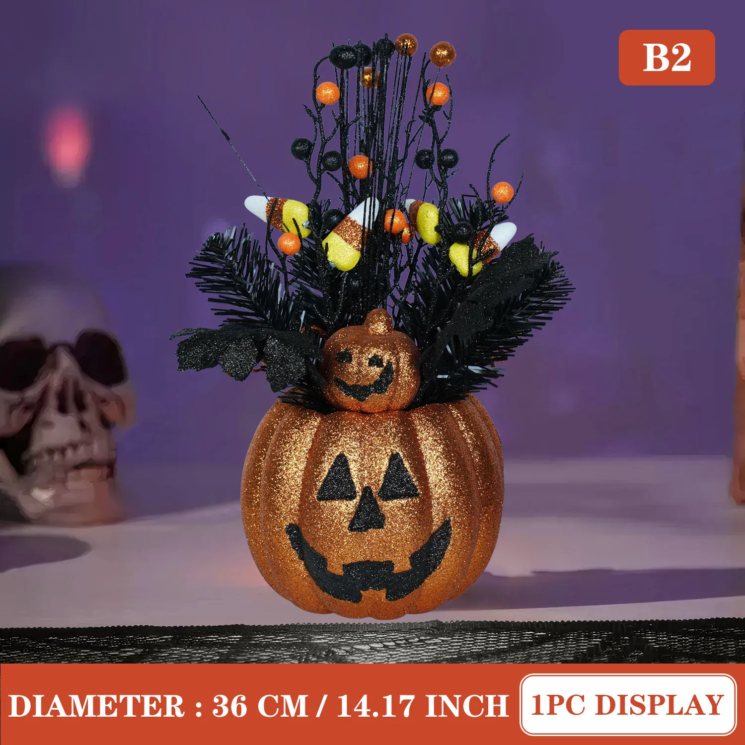 Glow-in-the-Dark Pumpkin Lantern for Halloween 9 Glow-in-the-Dark Pumpkin Lantern for Halloween - Image 9