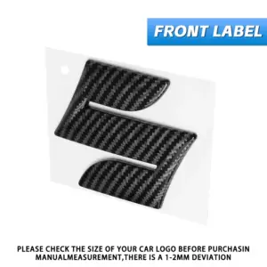 Suzuki Emblem Sticker in Black, Silver & Carbon 18 S44ecb7a370f9436598b8826ca5dab751M 3