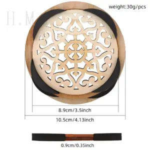 Elegant Wooden Soundhole Cover for Acoustic Guitars 13 S44fe8b8b0e534dab83b206e4a35b1caev