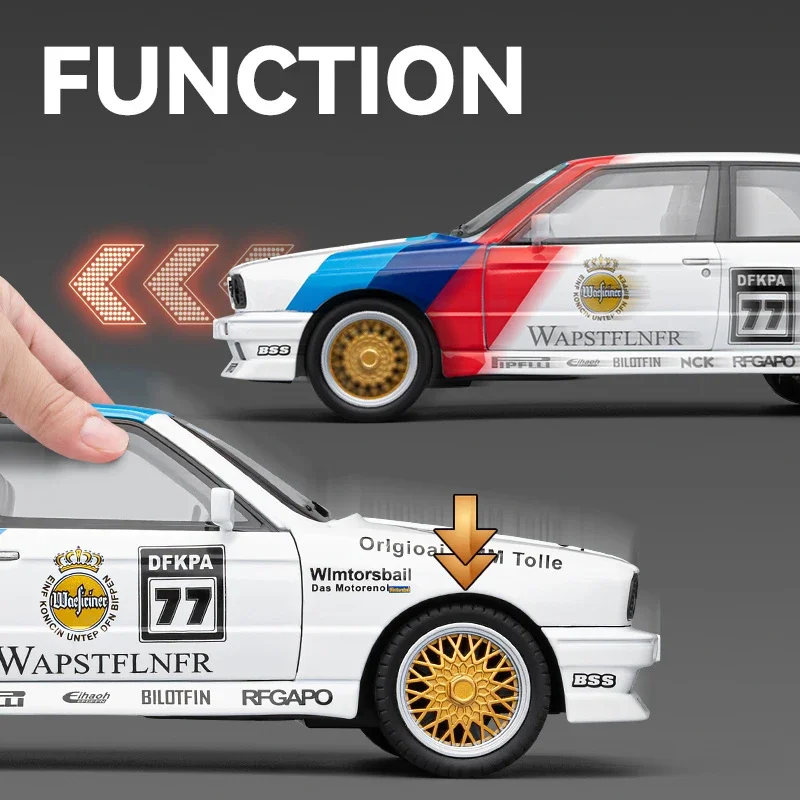 BMW M3 Racing 1:24 Scale Diecast Model 2 BMW M3 Racing 1:24 Scale Diecast Model - Image 2