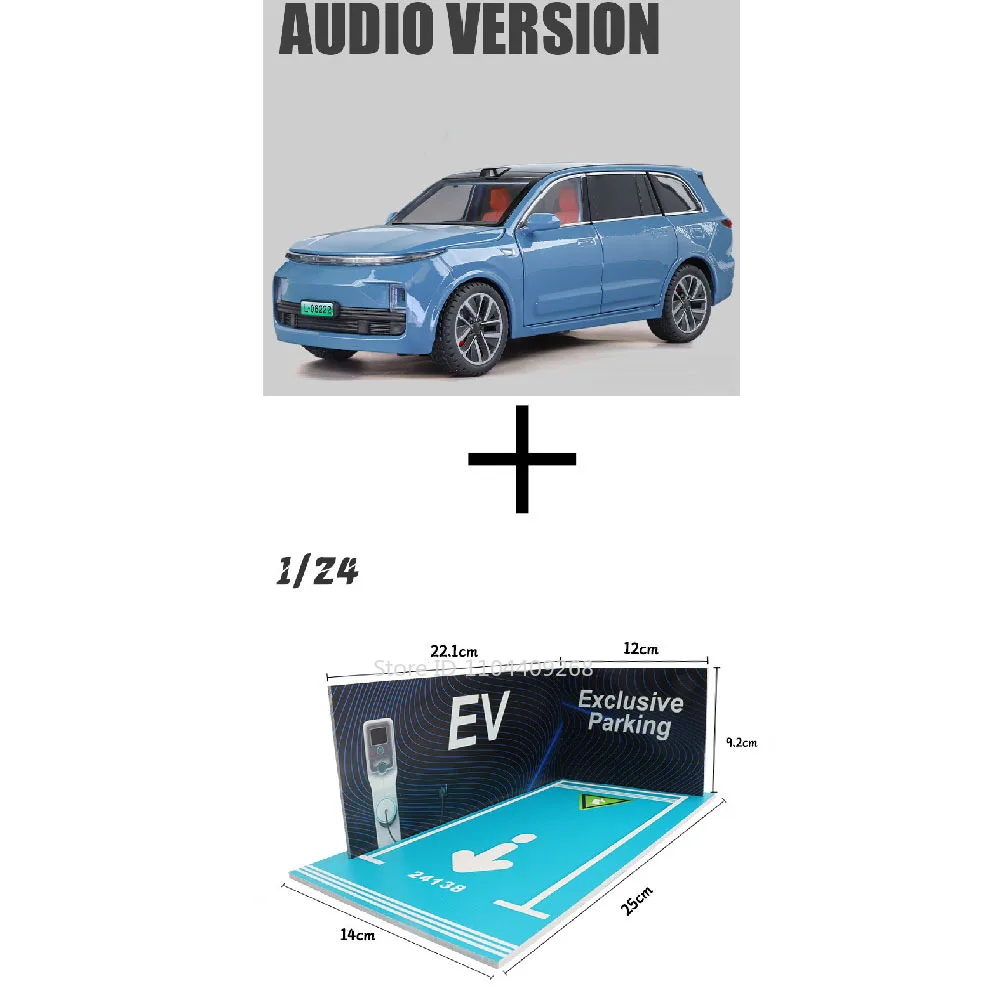 1:24 Li Auto L9 Diecast Model Car 9 1:24 Li Auto L9 Diecast Model Car - Image 9
