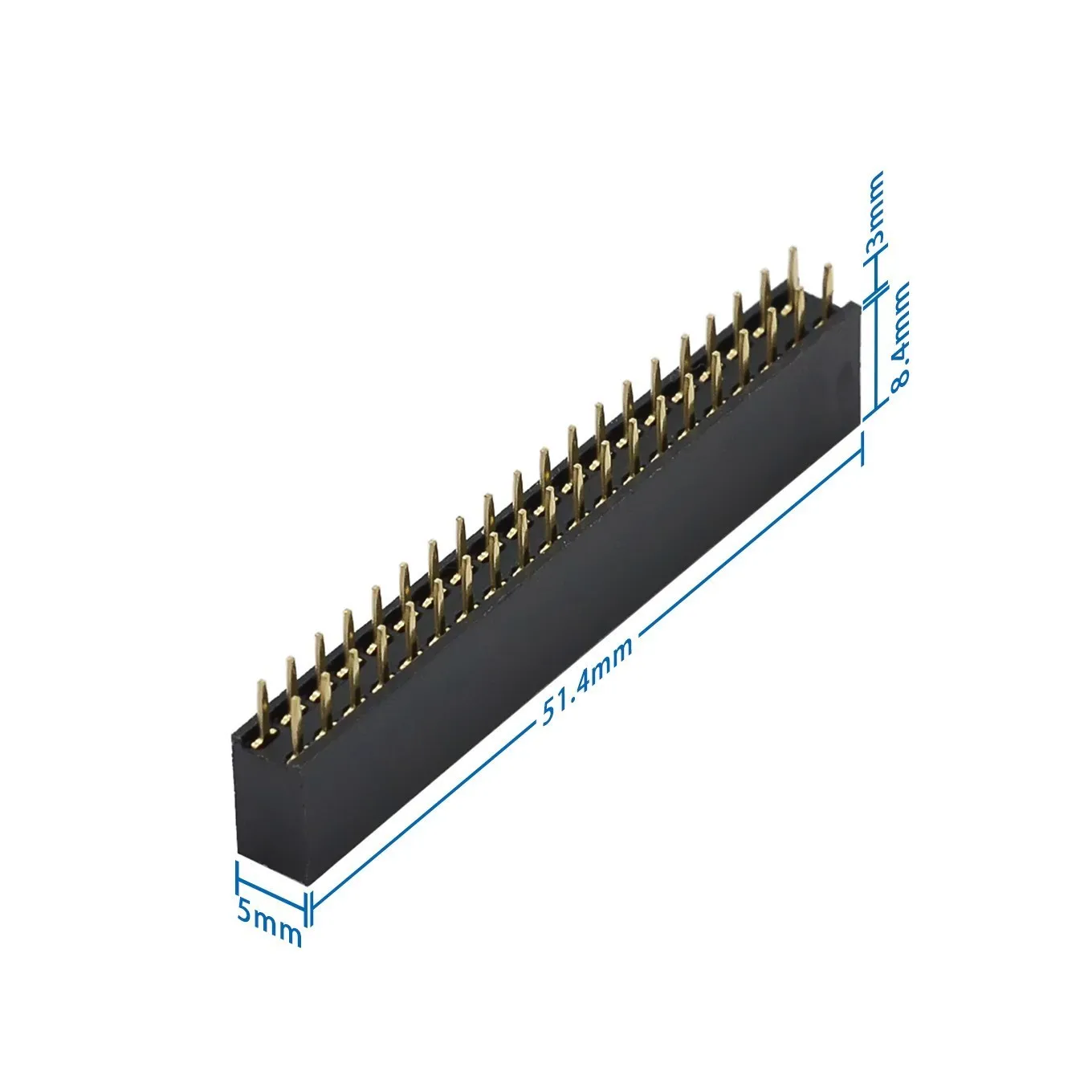 Raspberry Pi 2x20 GPIO Female Header 3-Layer 7 Raspberry Pi 2x20 GPIO Female Header 3-Layer - Image 7