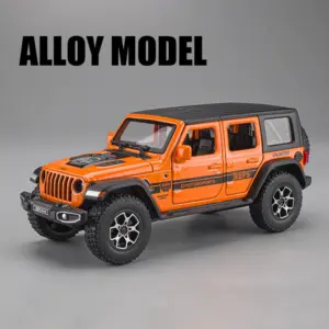 1:32 Scale Diecast Jeep Wrangler Sahara Model 14 S452752562988421295a0101120c70868X