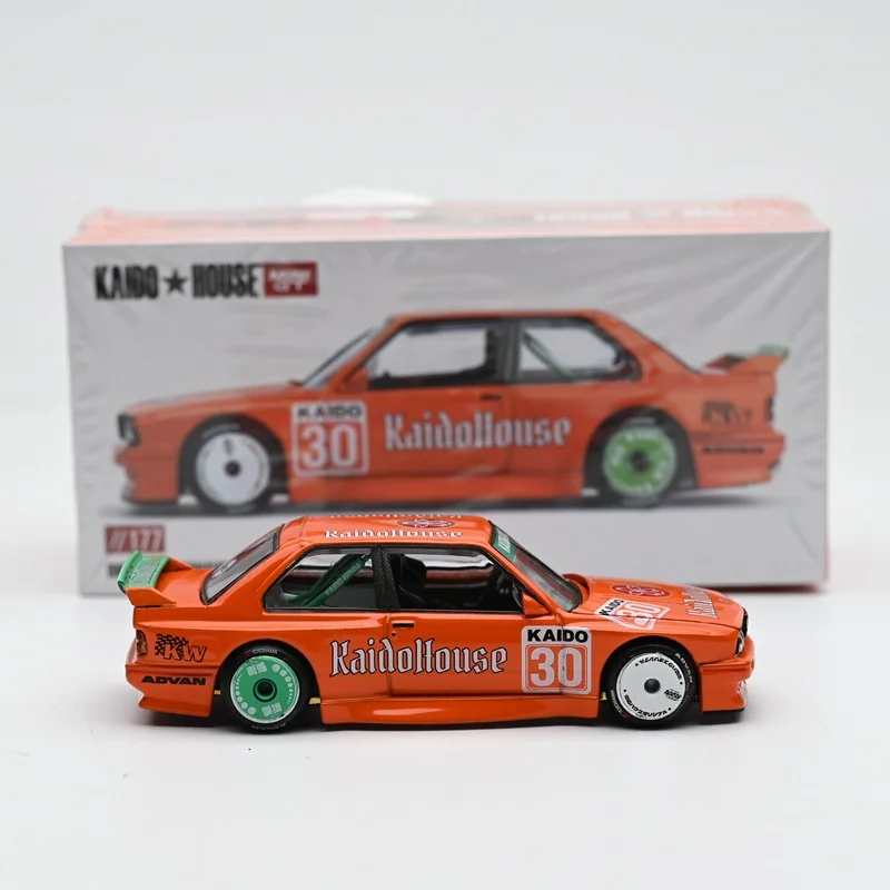BMW M3 E30 Diecast Model 1:64 Scale in Vivid Orange 2 BMW M3 E30 Diecast Model 1:64 Scale in Vivid Orange - Image 2