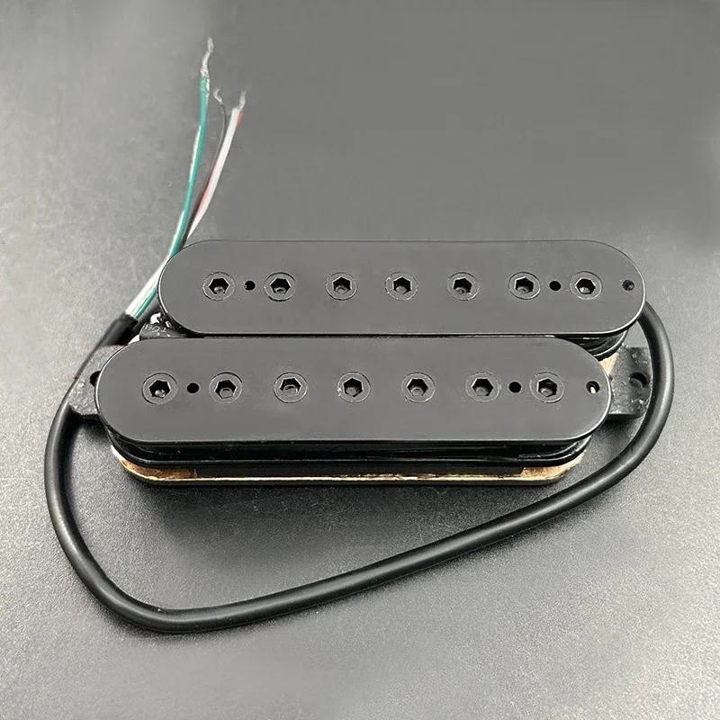 Black Headless 7-String Humbucker Pickup 7 Black Headless 7-String Humbucker Pickup - Image 7