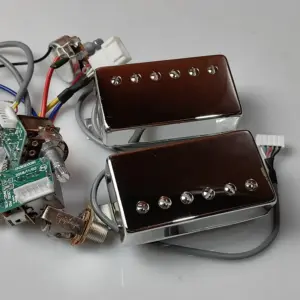 Premium Gold Les Paul Style Humbucker Pickups Set 15 S45381fb2136345b8b797c50f920aa8c9G