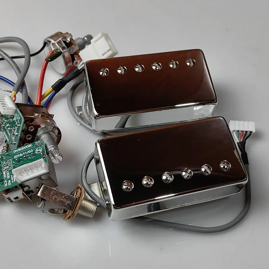 Premium Gold Les Paul Style Humbucker Pickups Set 8 Premium Gold Les Paul Style Humbucker Pickups Set - Image 8