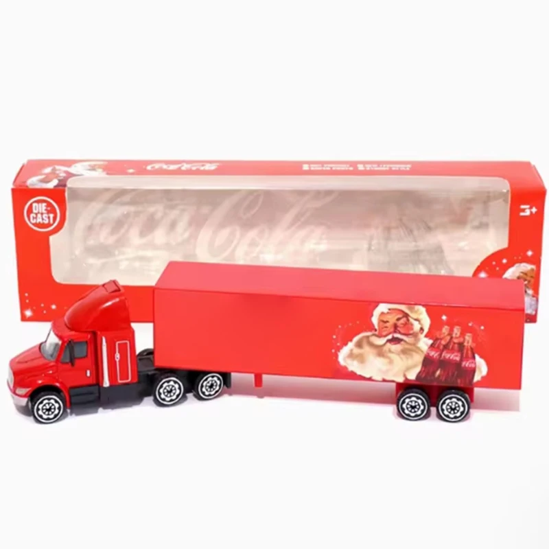 Festive Santa Beverage Truck Model 1:87 Scale 2 Festive Santa Beverage Truck Model 1:87 Scale - Image 2