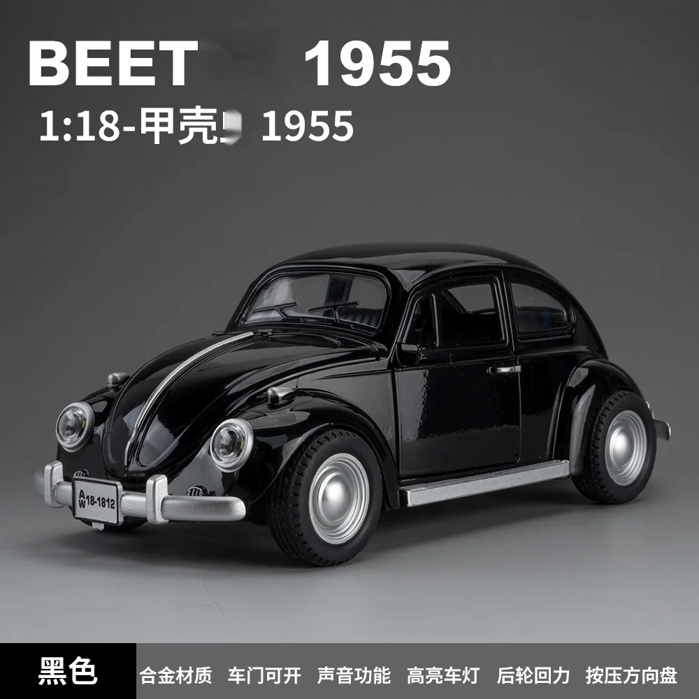 1955 Volkswagen Beetle Diecast Model 1:18 Scale 6 1955 Volkswagen Beetle Diecast Model 1:18 Scale - Image 6