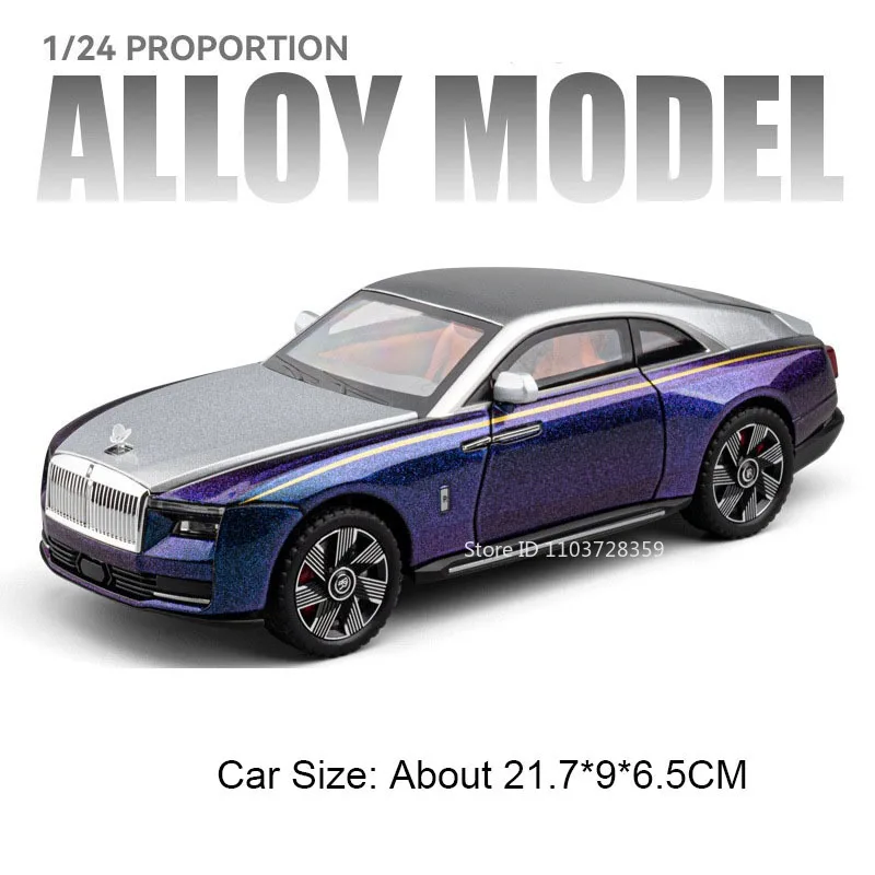1:24 Scale Diecast Luxury Car Model 7 1:24 Scale Diecast Luxury Car Model - Image 7