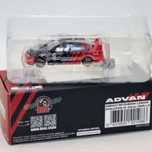 Detailed 1:64 Mitsubishi Lancer Evolution III diecast model 11 S4545b416d844427e9cbe6439d2af736aS