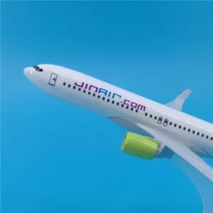 Jin Air Boeing 737 Diecast Model 1/400 Scale 9 S454aef35eba4423f890c61ed5036b79da