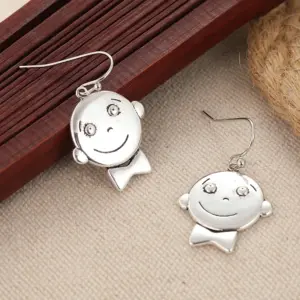 Vintage Silver Drop Earrings with Playful Faces 10 S454f4fb162ec48ceb9ee8bd51a8b940d6