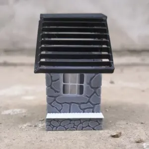 1/87 HO Scale Rustic Stone House Model 11 S455e4fa6c9ff4edeb07cda2ac7d2aed87