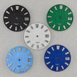 28.5mm GS Tree Texture Watch Dial for NH35/NH36