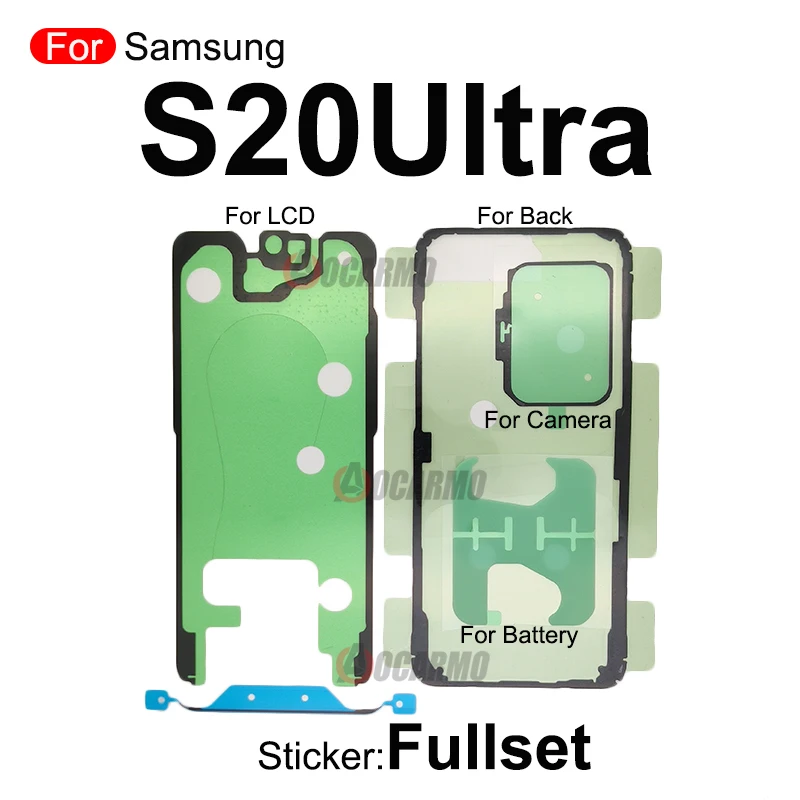 Samsung Galaxy S20 Fullset Adhesive Kit 3 Samsung Galaxy S20 Fullset Adhesive Kit - Image 3