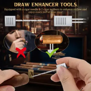 8-in-1 Desktop Cigar Lighter with Accessories 11 S45a02db88bfc4781b37d2da1933570aag