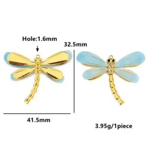 Stainless Steel Ballet Dragonfly Charms Set 13 S45b15faec22a41d29d408d3a04bd4f480