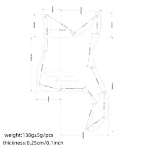 PB Electric Bass Pickguard in Multiple Finishes 14 S45b4ac878eda444aa2cd5663ca9b0d92Y