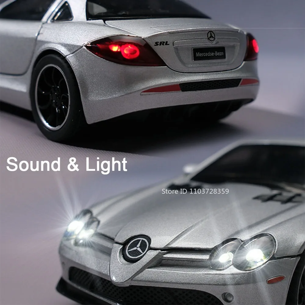 Mercedes-Benz SLR 772S 1:32 Diecast Model 3 Mercedes-Benz SLR 772S 1:32 Diecast Model - Image 3