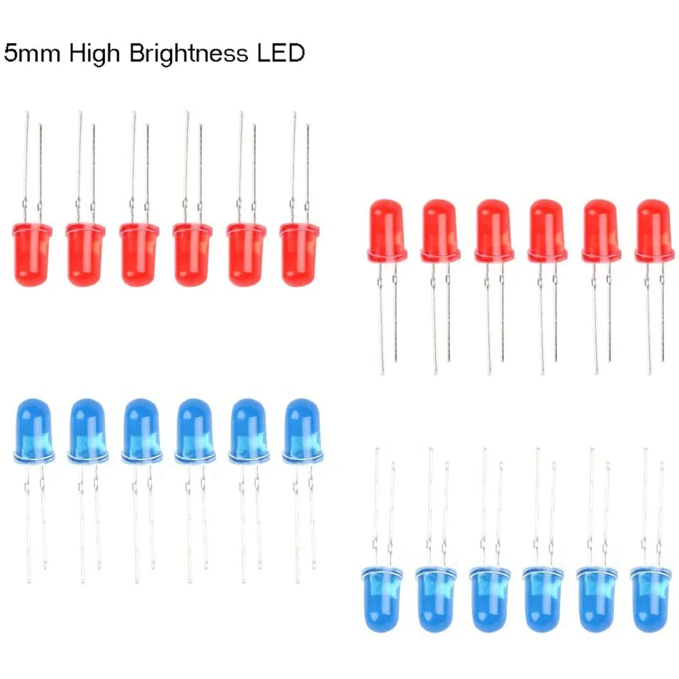 DIY Electronic Flashing Light Kit with NE555 & CD4017 3 DIY Electronic Flashing Light Kit with NE555 & CD4017 - Image 3