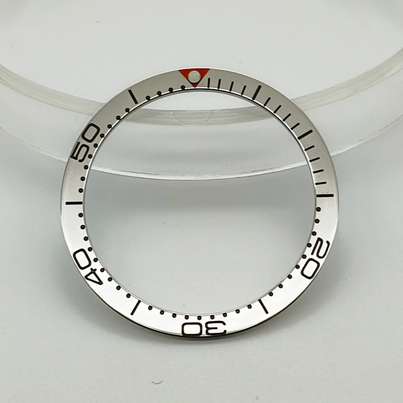 39mm Stainless Steel Dive Watch Bezel Insert for SKX6105 2 39mm Stainless Steel Dive Watch Bezel Insert for SKX6105 - Image 2