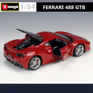 Red Ferrari 488 GTB 1:24 Diecast Model 11 S45e83ab79c694ca0b31170d0b2d78a0fg