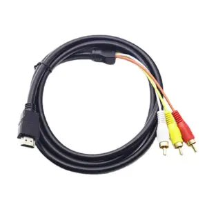 HDMI to 3RCA Signal Transmitter Cable 1.5m 13 S45ecfd74087a46bab6d9539757bbc53dl