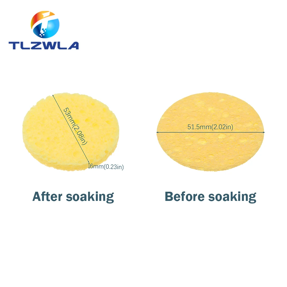 Vibrant Yellow Soldering Iron Cleaning Sponges Set 7 Vibrant Yellow Soldering Iron Cleaning Sponges Set - Image 7