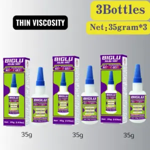BIGLU Triple Viscosity Super Glue Set 19 S46481c9b62434ad4984552d0e2c3601fk
