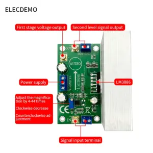 High-Performance LM3886 Power Amplifier Module 6 S4648fe9d8d034440969971a92650caeac