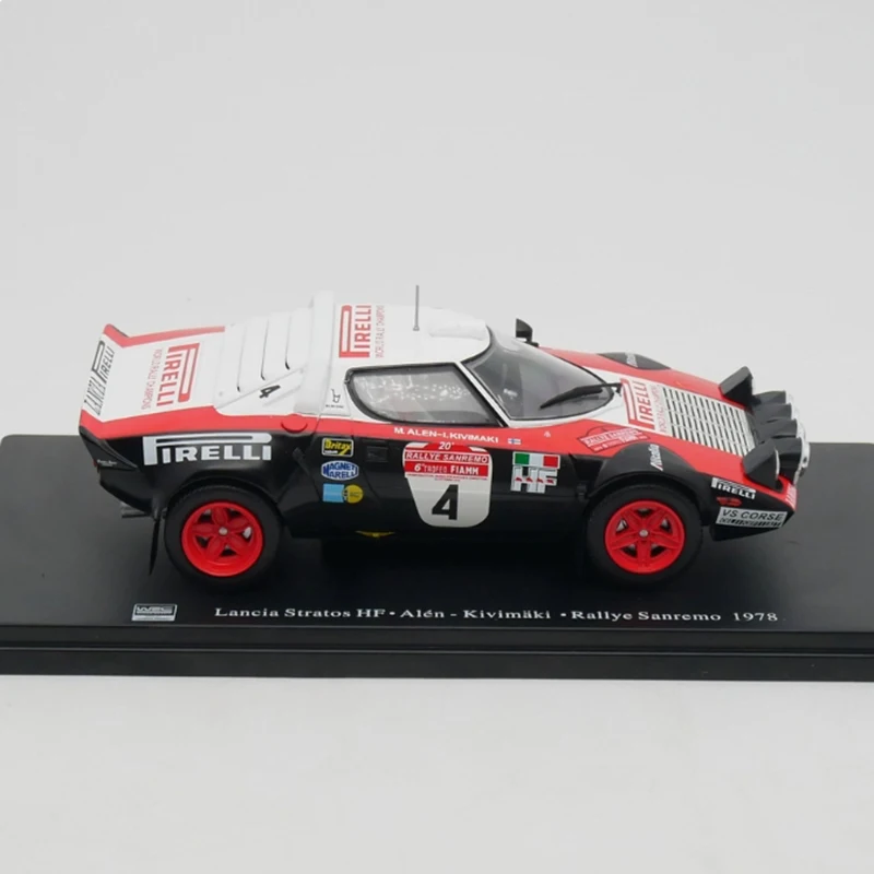 Lancia Stratos HF WRC 1978 Diecast Model 1/24 2 Lancia Stratos HF WRC 1978 Diecast Model 1/24 - Image 2
