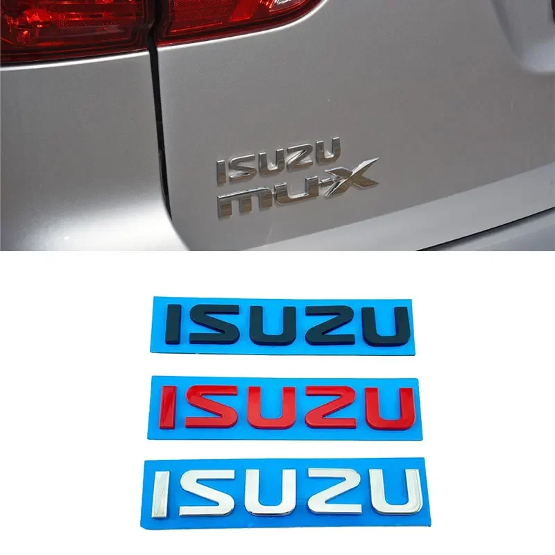 ISUZU D-MAX Rear Emblem Badge Set in Multiple Finishes 3 ISUZU D-MAX Rear Emblem Badge Set in Multiple Finishes - Image 3