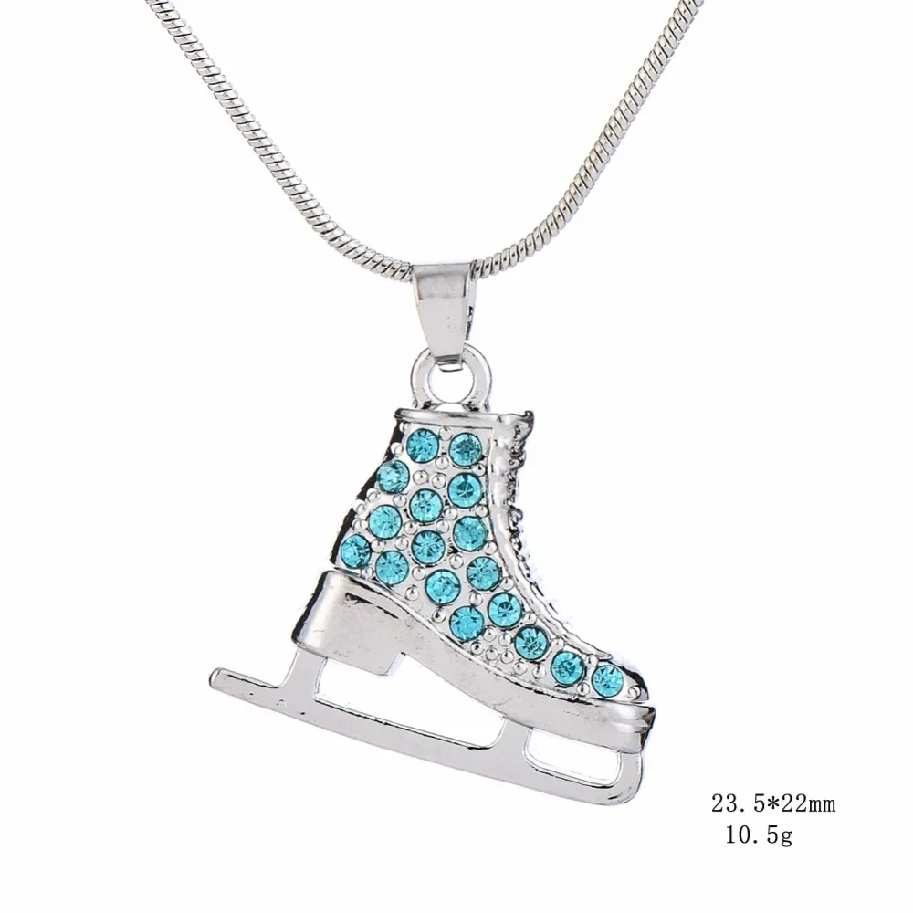 3D Ice Skate Necklace for Women 5 3D Ice Skate Necklace for Women - Image 5