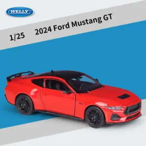 Ford Mustang GT 2024 Diecast Model in 1:25 Scale 10 S466a53bfa16d4f759584659a29cd637be
