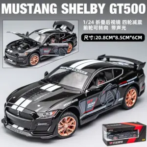 Vibrant Orange Ford Mustang GT500 Diecast Model 17 S468fa3239e134158b7ad2ed3d120506bq