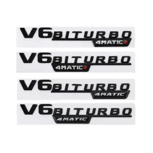 Mercedes-Benz AMG V6 BiTurbo Door Stickers 11 S46925a40f2474cf5b53bbde0517f45646