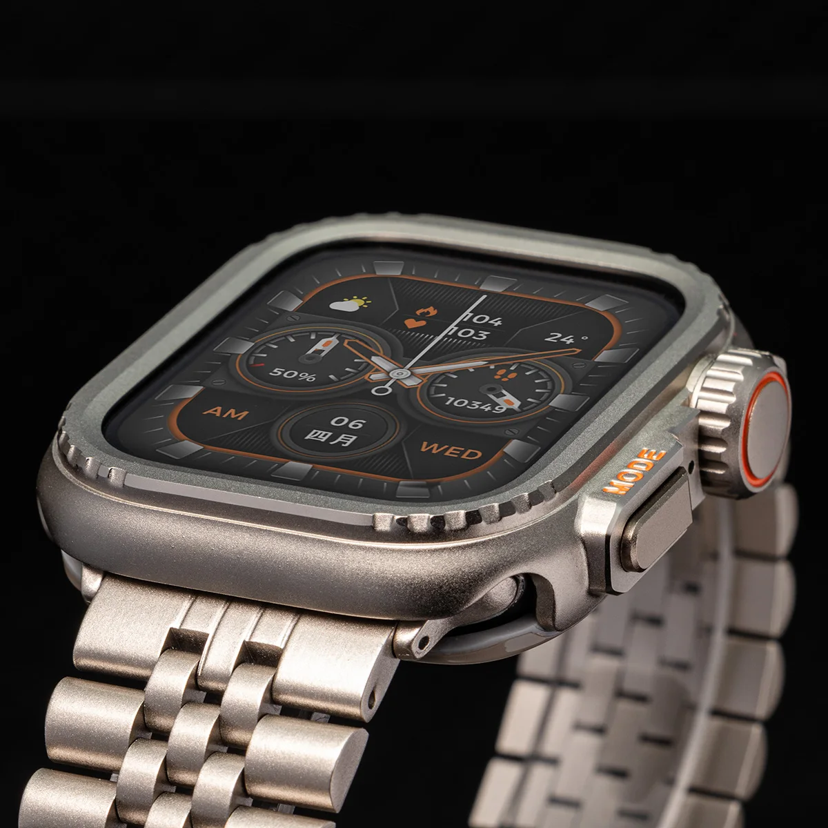 Luxury Titanium Band for Apple Watch 49mm/45mm 5 Luxury Titanium Band for Apple Watch 49mm/45mm - Image 5