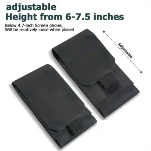Durable Outdoor MOLLE Phone Holster Pouch 10 S46a584e676314faf85bce78bf17fda65w
