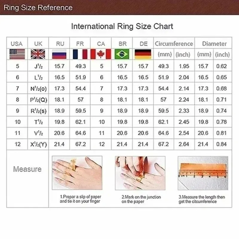 Elegant Bridal & Party Zircon Ring Set 2 Elegant Bridal & Party Zircon Ring Set - Image 2