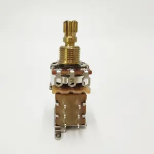 Durable 18mm Brass Split-Shaft Guitar Potentiometer 14 S46cfd8d8d72c4b238379623329d4ccean
