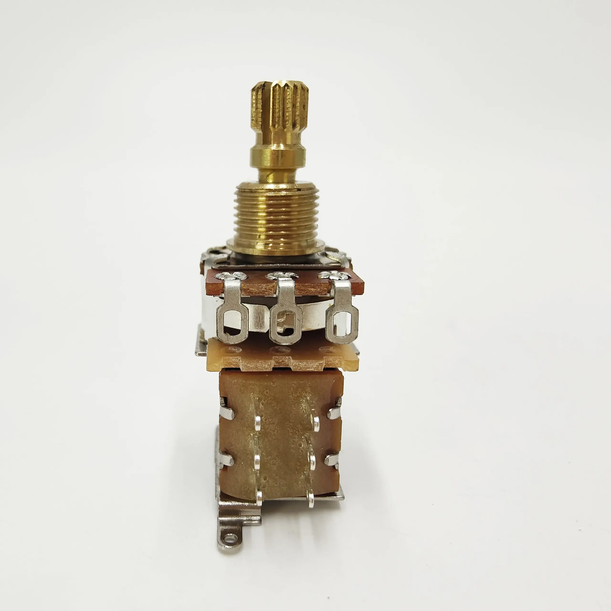 Durable 18mm Brass Split-Shaft Guitar Potentiometer 7 Durable 18mm Brass Split-Shaft Guitar Potentiometer - Image 7