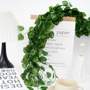 Realistic Artificial Silk Ivy Leaf Garland with 72 Leaves 13 S46db80db50f14419806aad549d0f216ex