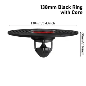 Black Bathroom Drain Core 138mm with Sealing Features 19 S46f4ef2dc3434a829320699eeccc6930L