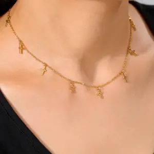 Elegant Stainless Steel Cross Necklace for Women 14 S4700104c849a492ca9e4a0263f1386459